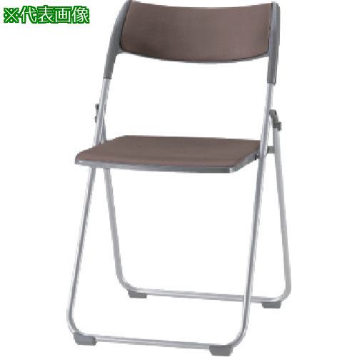 ■ライオン オリタタミ椅子 #410SP ダークブラウン〔品番:NO.410SPDBR〕【1346755:0】[送料別途見積り][法人・事業所限定][外直送][店頭受取不可]｜ホームセンターバロー　店