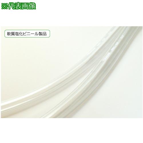 ■十川 透明ビニールチューブ38&times;44&times;50m〔品番:TV38X44X50〕【1347781:0】[店頭受取不可]｜ホームセンターバロー　店