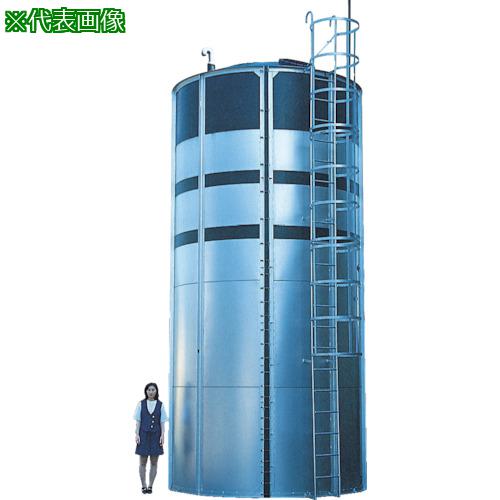 ■ダイライト A型密閉円筒型タンク 15000L〔品番:A15000〕【1351091:0】[送料別途見積り][法人・事業所限定][外直送][店頭受取不可]