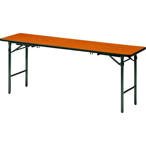 ■TOKIO 座卓兼用折りたたみテーブル 1500×900mm チーク チーク〔品番:TKS1590〕【1353664:0】[送料別途見積り][法人・事業所限定][外直送][店頭受取不可]