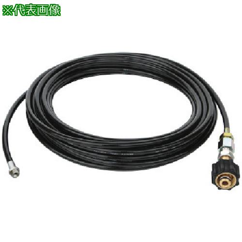 ■Asada 1/4洗管ホース コック無 10m クイックカプラ仕様〔品番:HD03238〕【1355433:0】[送料別途見積り][掲外取寄][店頭受取不可]