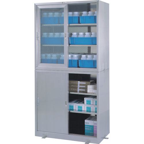 ■テラオカ メディカルキャビネットAX-1(上下段セット)〔品番:10130510〕【1356215:0】[送料別途見積り][法人・事業所限定][外直送][店頭受取不可]