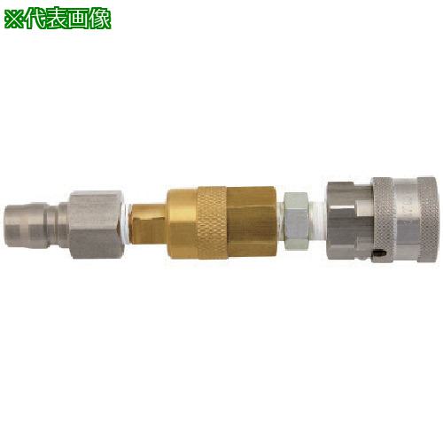 ■Asada バランスジョイント SUSワンタッチカプラ仕様〔品番:HD03174〕【1356948:0】[送料別途見積り][掲外取寄][店頭受取不可]