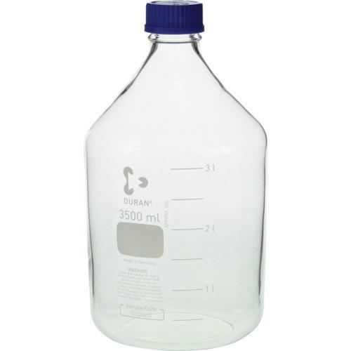 ■SIBATA 耐熱ねじ口びん 青キャップ付 3500mL〔品番:0172003500〕【1358384:0】[店頭受取不可] 19,674円