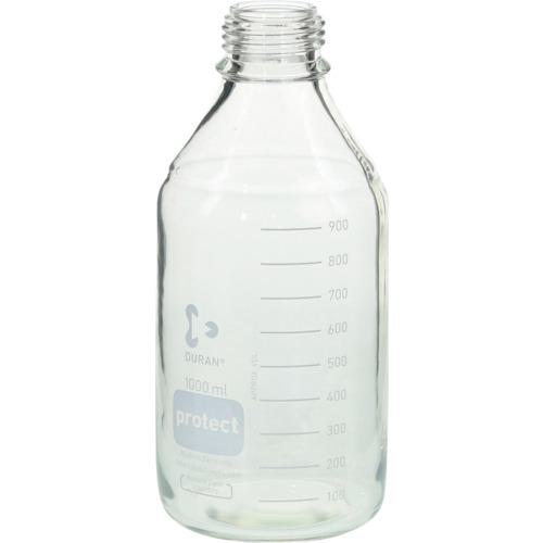 ■SIBATA ねじ口びん セーフティコート びんのみ 1L (10個入)〔品番:01728010005A〕【1358434:0】[送料別途見積り][掲外取寄][店頭受取不可]