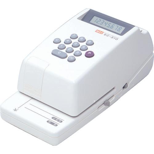 ■MAX 電子チェックライタ EC-310〔品番:EC310〕【1359221:0】[店頭受取不可]｜ホームセンターバロー　店