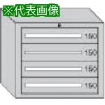 ■OS デラックス重量キャビネット 間口811×奥行557×高さ681mm(ライトグレー)〔品番:DX602G〕【1359419:0】[法人・事業所限定][外直送元][店頭受取不可]