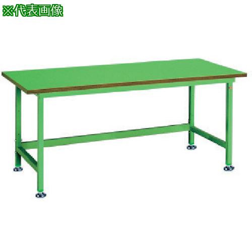 ■OS 中量作業台 ロンリウム天板 間口1800×奥行750×高さ750mm〔品番:NBL1870〕【1359430:0】[法人・事業所限定][直送元][店頭受取不可]