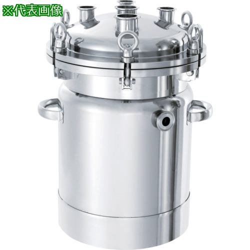 ■MONOVATE ステンレスジャケット型フランジオープン加圧容器80L〔品番:PCNOJ80〕【1360438:0】[送料別途見積り][法人・事業所限定][直送][店頭受取不可]｜ホームセンターバロー　店