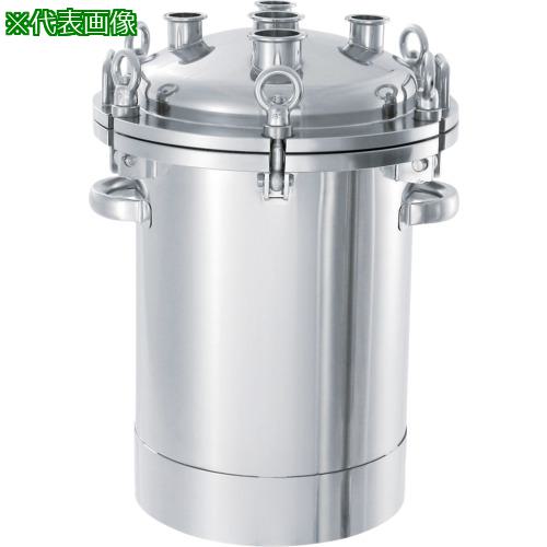 ■MONOVATE ステンレスフランジオープン加圧容器10L〔品番:PCNO10〕【1360505:0】[送料別途見積り][法人・事業所限定][直送][店頭受取不可]｜ホームセンターバロー　店