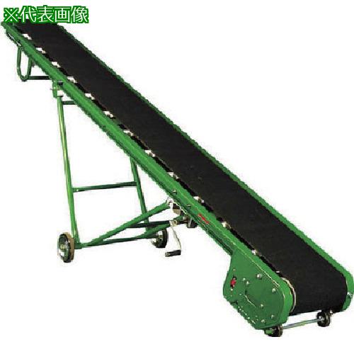 ■KYC ベビーコンベヤ(KL型) フラットローラータイプ スチールフレーム ベルト幅300mm&times;5.4m 三相200V仕様〔品番:KL355N〕【1360955:0】[送料別途見積り][法人・事業所限定][外直送][店頭受取不可]｜ホームセンターバロー　店