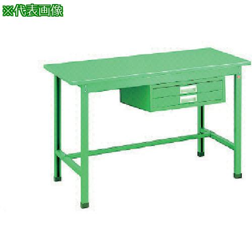 ■OS 軽量作業台 奥行750×間口1200×高さ750mm〔品番:WKS1275〕【1361084:0】[法人・事業所限定][外直送元][店頭受取不可]