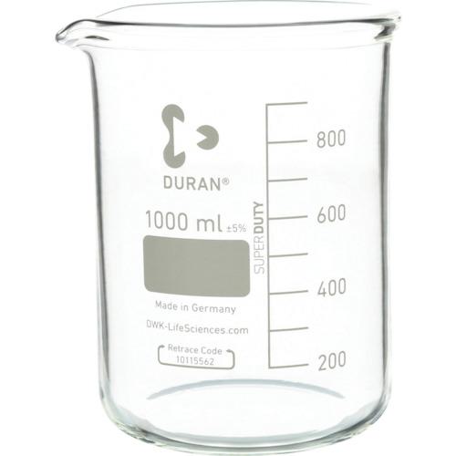 ■SIBATA スーパー肉厚ビーカー 1000mL 10入〔品番:0100601000A〕【1361619:0】[送料別途見積り][掲外取寄][店頭受取不可]｜ホームセンターバロー　店