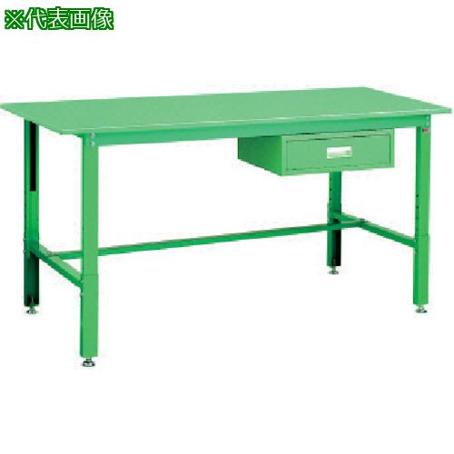 ■OS 軽量作業台(高さ調整式) 奥行750&times;間口1800&times;高さ700~900mm〔品番:WKS1873H〕【1362607:0】[法人・事業所限定][外直送元][店頭受取不可]｜ホームセンターバロー　店