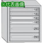 ■OS デラックス重量キャビネット 間口811&times;奥行557&times;高さ681mm(ライトグレー)〔品番:DX807G〕【1364146:0】[法人・事業所限定][直送元][店頭受取不可]｜ホームセンターバロー　店