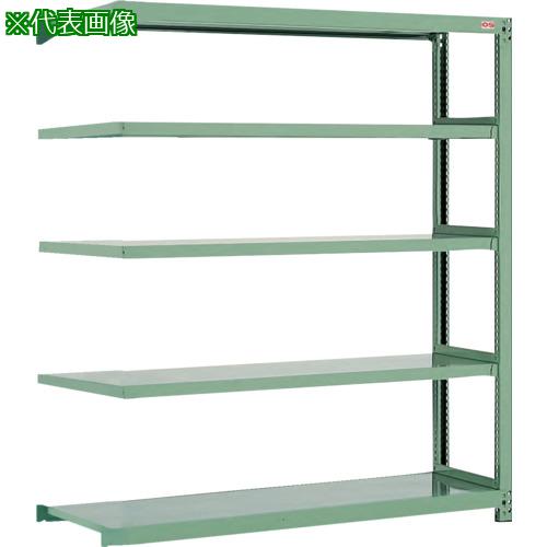 ■OS 中量物品棚(連結タイプ) 間口1200×奥行450×高さ1800mm〔品番:S56425R〕【1364233:0】[法人・事業所限定][外直送元][店頭受取不可]