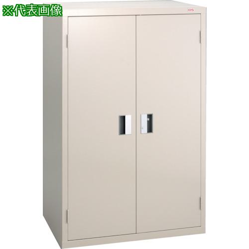 ■OS ロッカーS 両開 最大積載量200kg 棚板1枚(ライトグレー)〔品番:600SG〕【1365718:0】[法人・事業所限定][直送元][店頭受取不可]