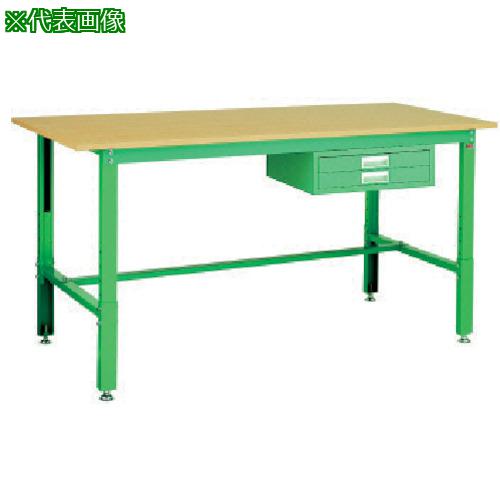 ■OS 軽量作業台(高さ調整式) 奥行750×間口1800×高さ700~900mm〔品番:WKW1875H〕【1365727:0】[法人・事業所限定][外直送元][店頭受取不可]