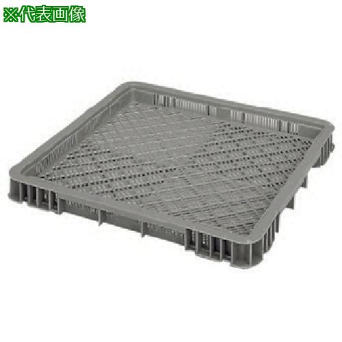 ■積水 L型水産コンテナ L-630-2 グレー《500個入》〔品番:L6302〕【1367181×500:0】[送料別途見積り][法人・事業所限定][外直送][店頭受取不可]