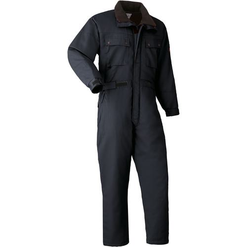 ■AUTO-BI AW(秋冬)モデル 防寒つなぎ服830-006ブラック-3L〔品番:8300063L〕【1369358:0】[送料別途見積り][掲外取寄][店頭受取不可]
