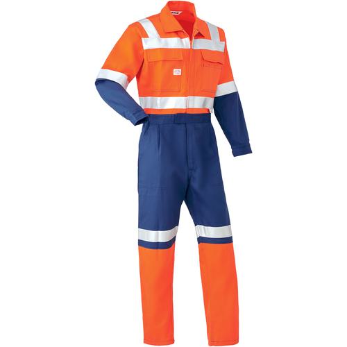 ■AUTO-BI 通年モデル スパークライトつなぎ服7600-003オレンジ-4L〔品番:76000034L〕【1369439:0】[送料別途見積り][掲外取寄][店頭受取不可]｜ホームセンターバロー　店
