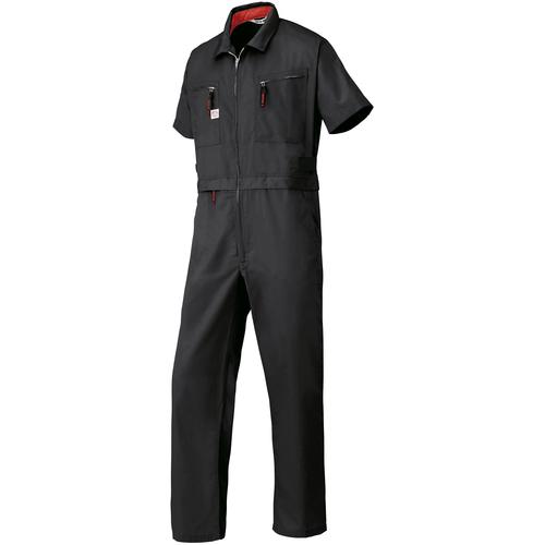 ■AUTO-BI SS(春夏)モデル 腰割れ式半袖つなぎ服6901-006ブラック-3L〔品番:69010063L〕【1369660:0】[送料別途見積り][掲外取寄][店頭受取不可]｜ホームセンターバロー　店 9,112円