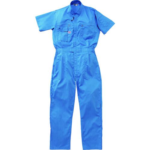 ■AUTO-BI 半袖つなぎ服1201-004スカイブルー-M〔品番:1201004M〕【1371274:0】[送料別途見積り][掲外取寄][店頭受取不可]｜ホームセンターバロー　店
