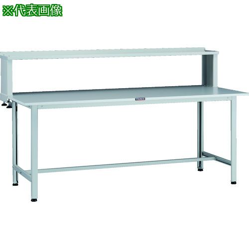 ■TRUSCO 軽荷重作業台(200kg)AO型 1800X600XH1044(全高) 上棚付 ホワイト色〔品番:AOR1860YURB〕【1371716:0】[法人・事業所限定][直送元][店頭受取不可]