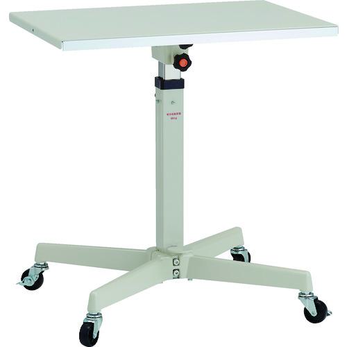 ■TRUSCO ローハイシステムテーブル フリーロック式 400x600mm 車輪付〔品番:LHF601S1〕【1372384:0】[法人・事業所限定][直送元][店頭受取不可]