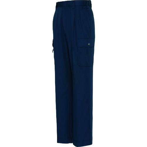 ■アイトス カーゴパンツ(2タック)(厚地)(男女兼用) ネイビー 105〔品番:6664008105〕【1379445:0】[送料別途見積り][掲外取寄][店頭受取不可]