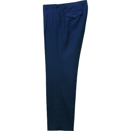 ■アイトス スラックス(アジャスター付) 008 ネイビー L〔品番:67006008L〕【1392125:0】[送料別途見積り][掲外取寄][店頭受取不可]