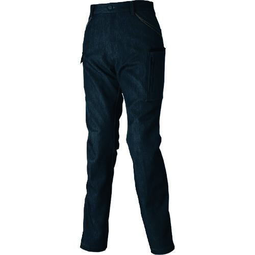 ■アイトス レディースカーゴパンツ(ノータック) デニムブラック M〔品番:60926010M〕【1392143:0】[送料別途見積り][掲外取寄][店頭受取不可]