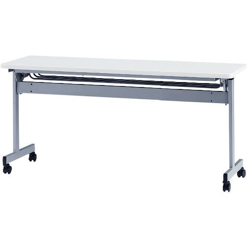 ■TOKIO 天板跳上式スタックテーブル(パネルなし) 1500×450mm 天板色:ホワイト〔品番:HSN1545W〕【1395542:0】[法人・事業所限定][外直送元][店頭受取不可]