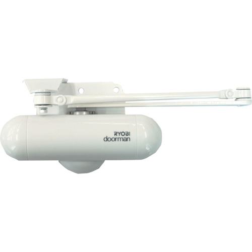 ■RYOBI ドアクローザー doorman ホワイト〔品番:S101PVWH〕【1395657:0】[送料別途見積り][掲外取寄][店頭受取不可]