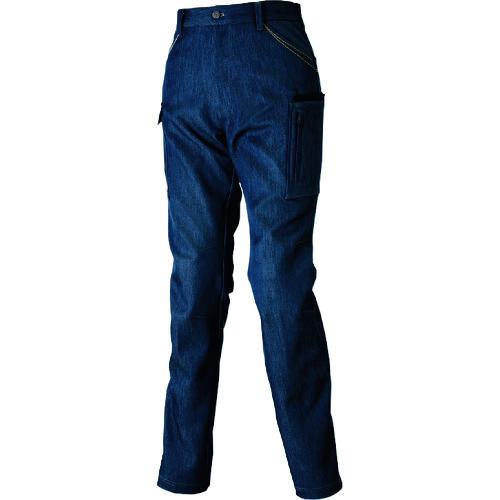 ■アイトス レディースカーゴパンツ(ノータック) デニムブルー S〔品番:60926018S〕【1396805:0】[送料別途見積り][掲外取寄][店頭受取不可]