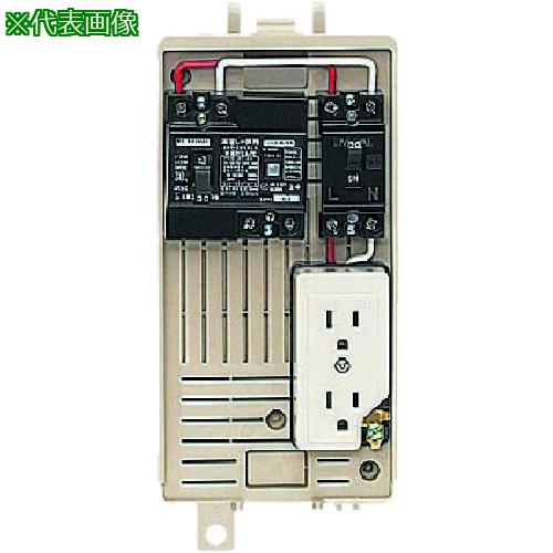■未来 屋外電力用仮設ボックス (漏電しゃ断器・分岐ブレーカ・コンセント内蔵)〔品番:1L1CT〕【1397060:0】[送料別途見積り][掲外取寄][店頭受取不可]｜ホームセンターバロー　店