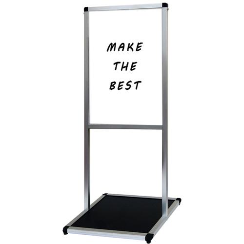 ■TOKISEI バリウスメッセージスタンド ホワイトボードタイプ B2縦〔品番:VAMSWBB2T〕【1435561:0】[送料別途見積り][法人・事業所限定][直送][店頭受取不可]