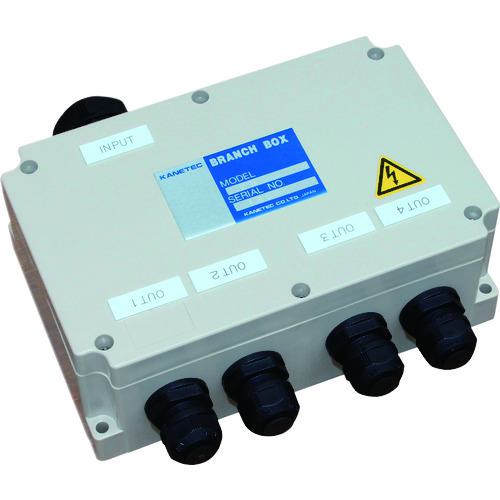 ■KANETEC 分岐箱〔品番:TB4PD〕【1435718:0】[法人・事業所限定][外直送元][店頭受取不可]