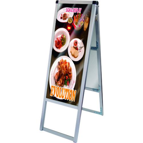 ■TOKISEI バリウススタンド看板 アクリルタイプ A3縦縦両面〔品番:VASKACA3TTR〕【1440385:0】[送料別途見積り][法人・事業所限定][外直送][店頭受取不可]｜ホームセンターバロー　店