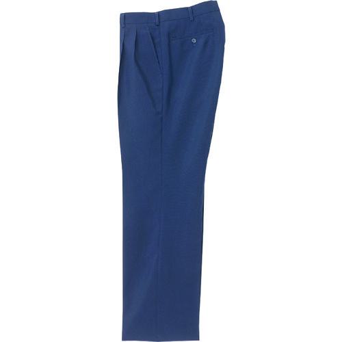 ■アイトス スラックス(2タック) 008ネイビー 110〔品番:157008110〕【1441344:0】[送料別途見積り][掲外取寄][店頭受取不可]