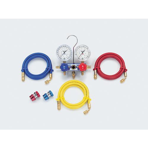 ■タスコ R134a用カーエアコンマニホールドキット〔品番:TA126KH〕【1449544:0】[店頭受取不可]