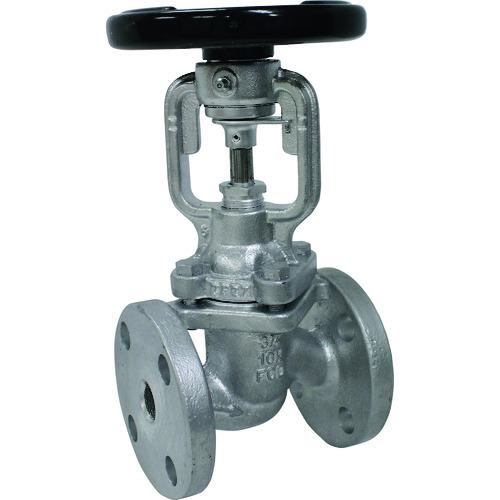 ■YOSHITAKE ダクタイル製 ベローズシールバルブ 65A〔品番:BSV10F65A〕【1457386:0】[店頭受取不可]