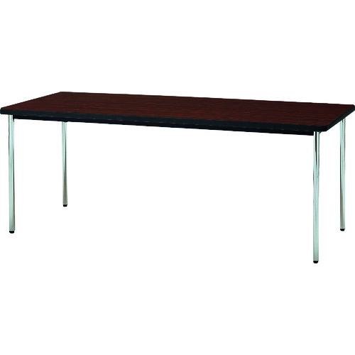 ■TOKIO ミーティングテーブル 丸脚 1200×750mm ローズ ローズ〔品番:TDS1275M〕【1458203:0】[送料別途見積り][法人・事業所限定][外直送][店頭受取不可]