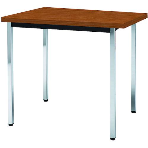 ■TOKIO ミーティングテーブル 角脚 900×900mm チーク チーク〔品番:TD0990K〕【1459934:0】[送料別途見積り][法人・事業所限定][外直送][店頭受取不可]
