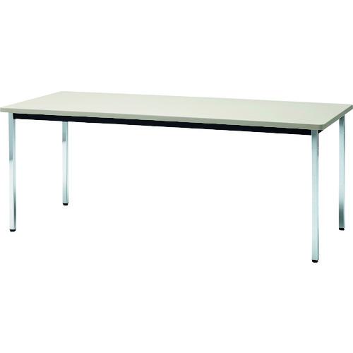 ■TOKIO ミーティングテーブル 角脚 1200×600mm ニューグレー ネオグレー〔品番:TDS1260K〕【1459954:0】[送料別途見積り][法人・事業所限定][外直送][店頭受取不可]
