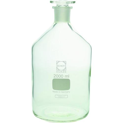 ■SIBATA 試薬びん DURAN 2000mL〔品番:017010200011〕【1460522:0】[送料別途見積り][掲外取寄][店頭受取不可]