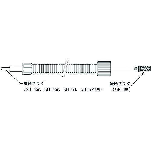 ■VESSEL 接続/中継ケーブル(5m) No.GP-EC5〔品番:GPEC5〕【1460767:0】[送料別途見積り][掲外取寄][店頭受取不可]｜ホームセンターバロー　店 11,068円