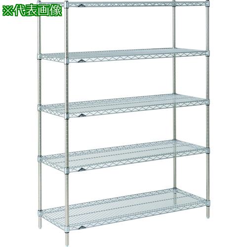 ■ERECTA エレクターシェルフ スーパーシリーズ〔品番:MS760P1900W5〕【1462276:0】[送料別途見積り][法人・事業所限定][外直送][店頭受取不可]｜ホームセンターバロー　店