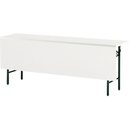 ■TOKIO 折りたたみテーブル パネル付 1800×600mm アイボリー アイボリー〔品番:T1860PN〕【1462982:0】[送料別途見積り][法人・事業所限定][外直送][店頭受取不可] 29,530円