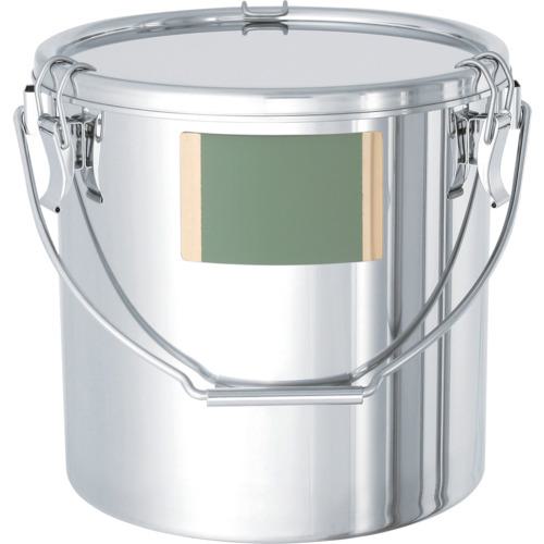 ■MONOVATE シール座付ステンレス吊り下げ式密閉容器(クリップ式/FKM) 15L〔品番:CTBLZ27PFA〕【1469738:0】[送料別途見積り][法人・事業所限定][直送][店頭受取不可]｜ホームセンターバロー　店